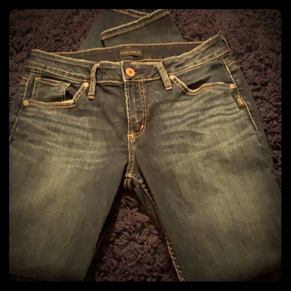 Silver jeans